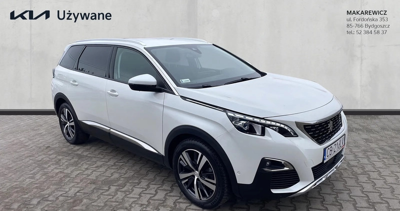 Peugeot 5008 cena 94900 przebieg: 81000, rok produkcji 2020 z Bydgoszcz małe 596